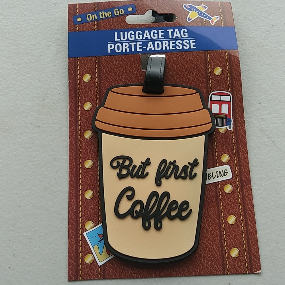 Bundle with this-Have fun traveling with this But First Coffee Design Lu…